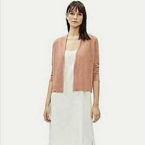 NWT Eileen Fisher Cropped Sweater (Ivory)